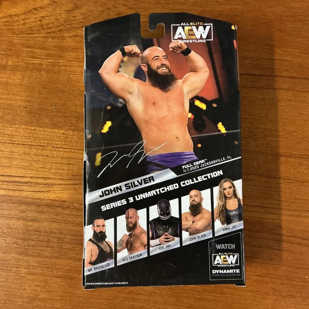 AEW All Elite Wrestling Upper Deck Series 3 Figures Lot Of 5